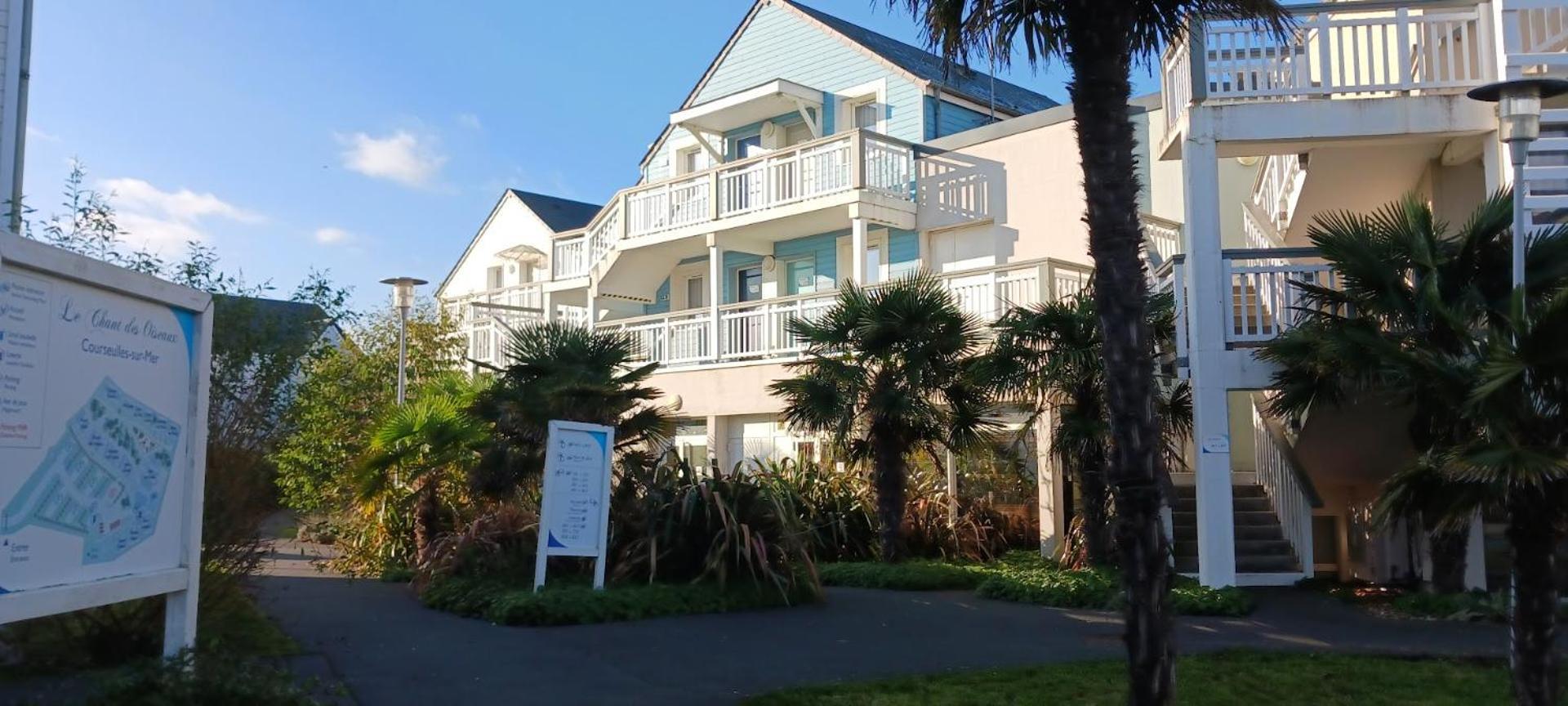 Ferienwohnung Le 501 F2 De Plain-Pied Avec Terrasse Courseulles-sur-Mer Exterior foto